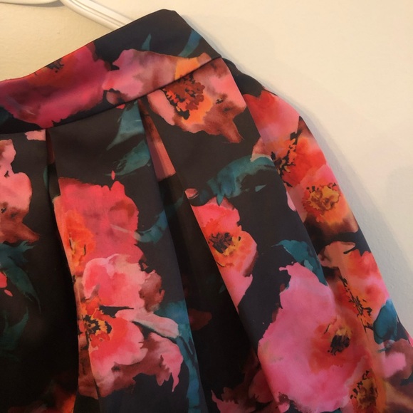 French connection floral Pleated Skirt - Picture 4 of 5